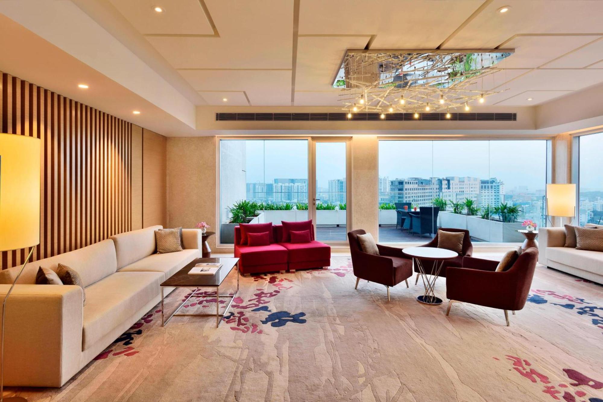 Marriott Executive Apartments Hyderabad Esterno foto